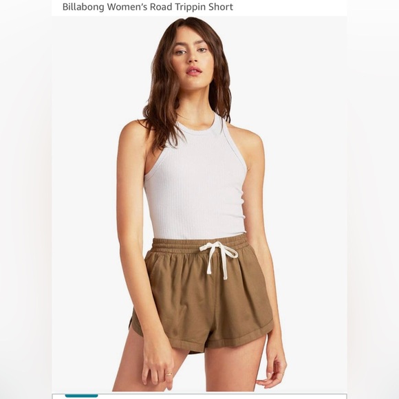 Billabong Road Trippin Elastic Waist Shorts - Picture 1 of 6